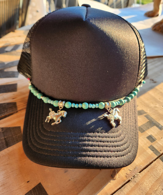 Trucker Hat Turquoise Chain