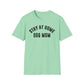 Stay at Home Dog Mom Unisex Softstyle T-Shirt - Perfect Gift for Dog Lovers